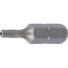 Embout | Longueur 25 mm | Longueur 25 mm | 6,3 mm (1/4") | profil T (pour Torx) avec perçage T10
