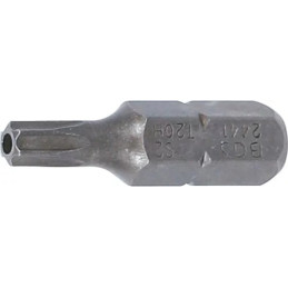 Embout | Longueur 25 mm | Longueur 25 mm | 6,3 mm (1/4") | profil T (pour Torx) avec perçage T20