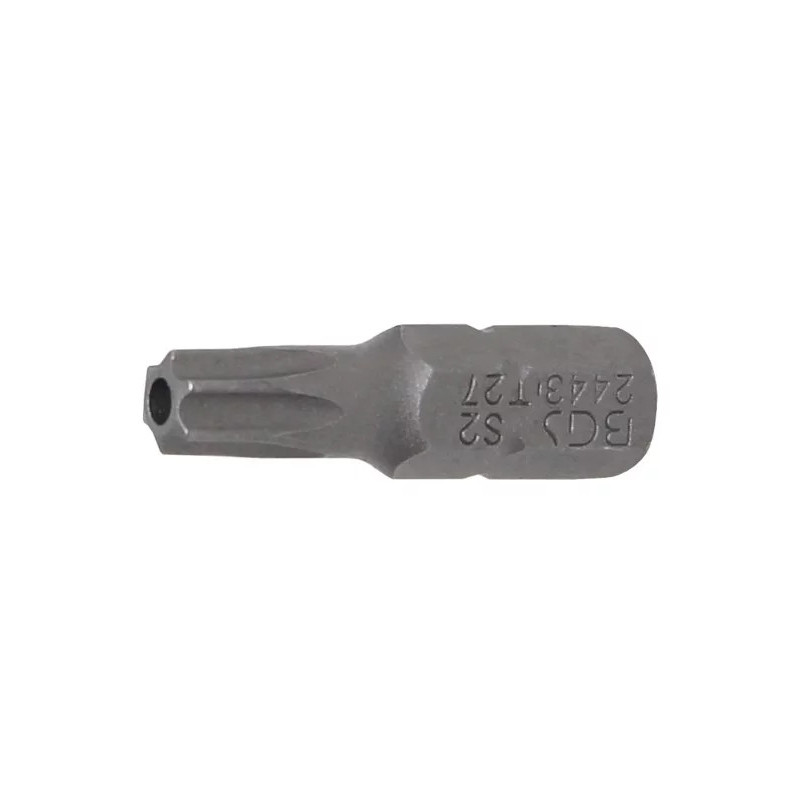 Embout | Longueur 25 mm | Longueur 25 mm | 6,3 mm (1/4") | profil T (pour Torx) avec perçage T27