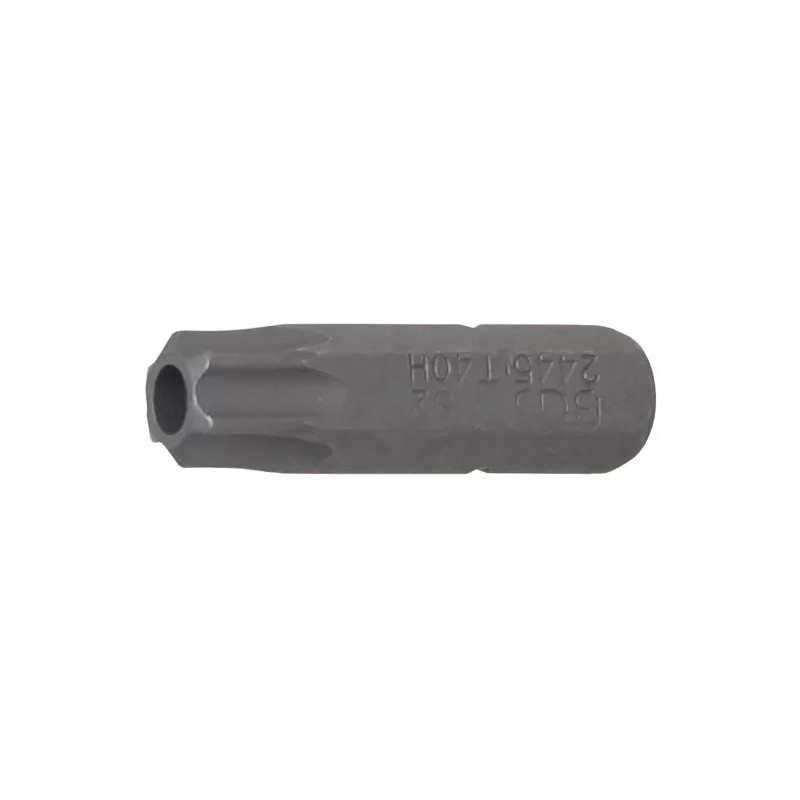 Embout | Longueur 25 mm | 6,3 mm (1/4") | profil T (pour Torx) avec perçage T40