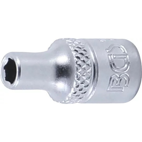 Douille pour clé, six pans | 6,3 mm (1/4") | 4 mm