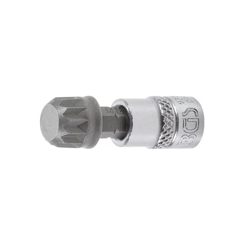 Douille à embouts | 6,3 mm (1/4") | denture multiple intérieure (pour XZN) M12