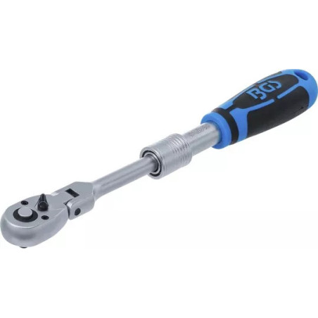 Cliquet réversible extensible, inclinable | 6,3 mm (1/4") | 210 - 250 mm