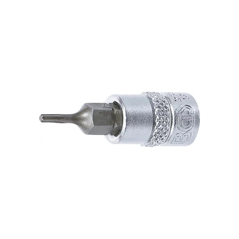 Douille à embouts | 6,3 mm (1/4") | profil T (pour Torx) T7 Douille à embouts | 6,3 mm (1/4") | profil T (pour Torx) T7