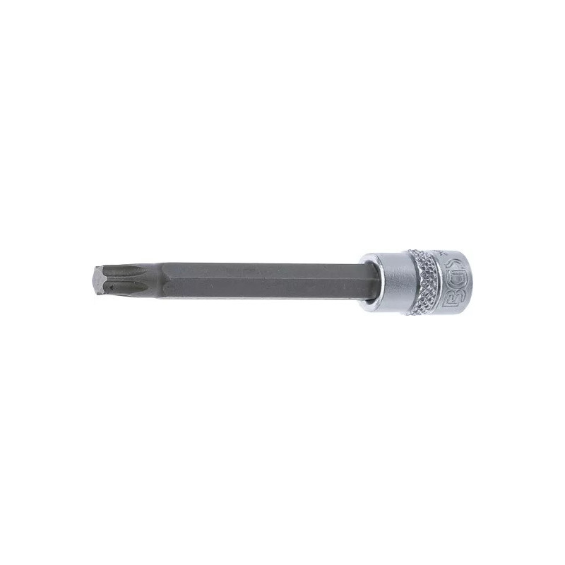 Douille à embouts | longueur 75 mm | 6,3 mm (1/4") | profil T (pour Torx) T35 Douille à embouts | longueur 75 mm | 6,3 mm (1/4") | profil T (pour Torx) T35