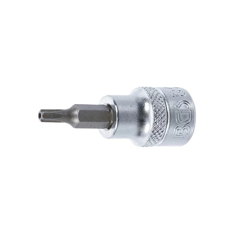 Douille à embouts | 10 mm (3/8") | profil T (pour Torx) avec perçage T20 Douille à embouts | 10 mm (3/8") | profil T (pour Torx) avec perçage T20