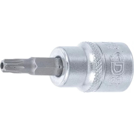 Douille à embouts | 10 mm (3/8") | profil T (pour Torx) avec perçage T27