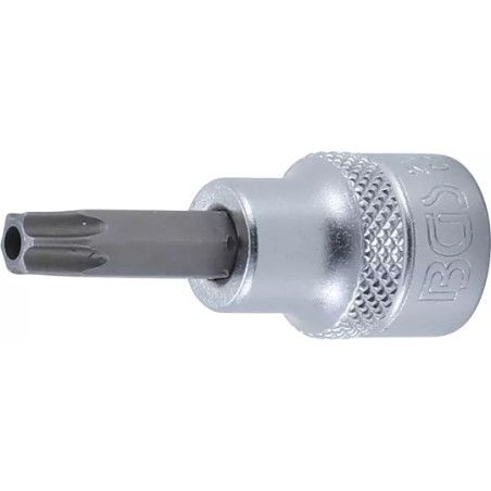 Douille à embouts | 10 mm (3/8") | profil T (pour Torx) avec perçage T40