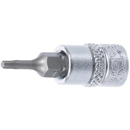 Douille à embouts | 6,3 mm (1/4") | profil T (pour Torx) T8