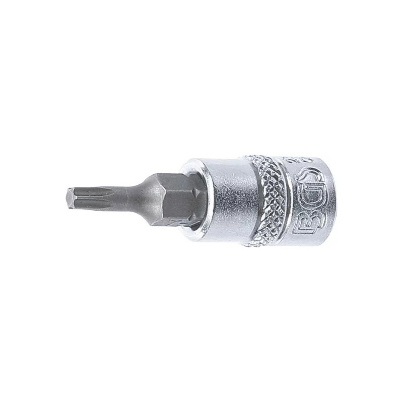 Douille à embouts | 6,3 mm (1/4") | profil T (pour Torx) T15 Douille à embouts | 6,3 mm (1/4") | profil T (pour Torx) T15
