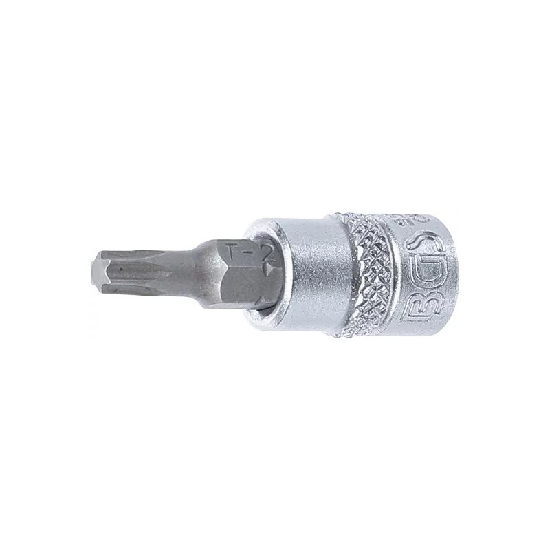Douille à embouts | 6,3 mm (1/4") | profil T (pour Torx) T25 Douille à embouts | 6,3 mm (1/4") | profil T (pour Torx) T25