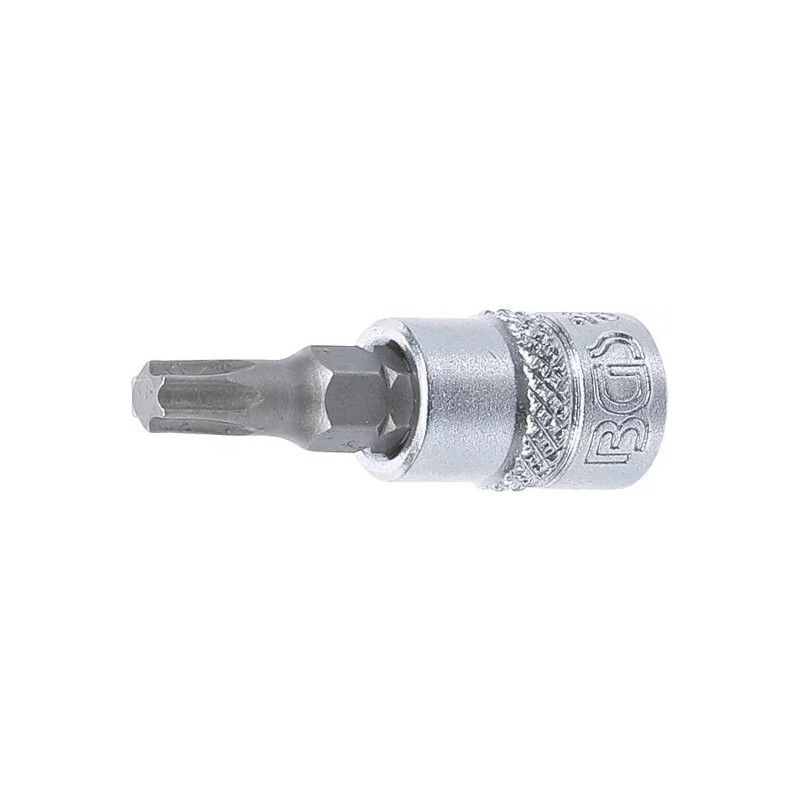 Douille à embouts | 6,3 mm (1/4") | profil T (pour Torx) T27 Douille à embouts | 6,3 mm (1/4") | profil T (pour Torx) T27