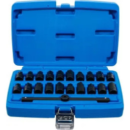 Jeu de douilles de vidange | 10 mm (3/8") | 21 pièces