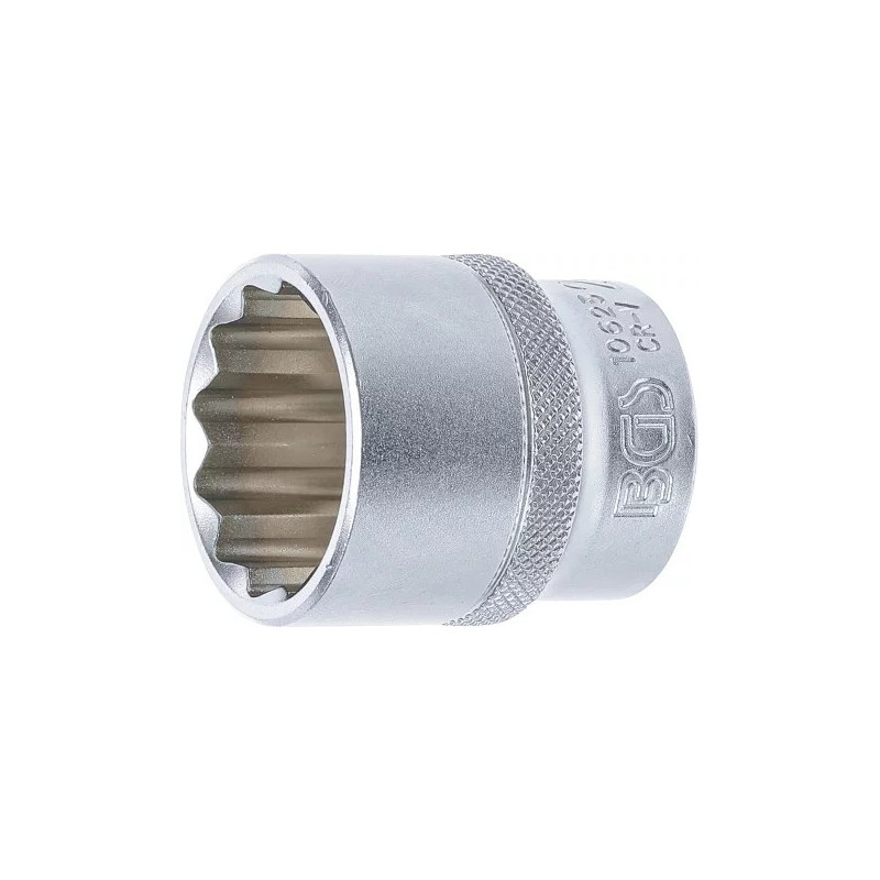 Douille pour clé, douze pans | 12,5 mm (1/2") | 28 mm