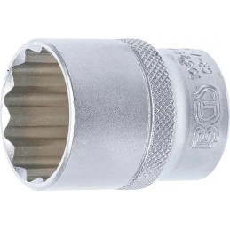 Douille pour clé, douze pans | 12,5 mm (1/2") | 26 mm