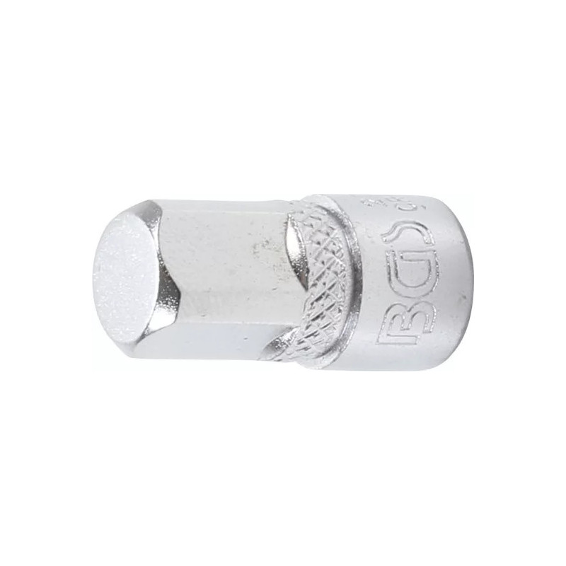 Adaptateur de clé à douille | femelle 6,3 mm (1/4") - mâle 10 mm (3/8") Adaptateur de clé à douille | femelle 6,3 mm (1/4") - mâle 10 mm (3/8")