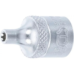 Douille pour clé, profil E | 10 mm (3/8") | E4