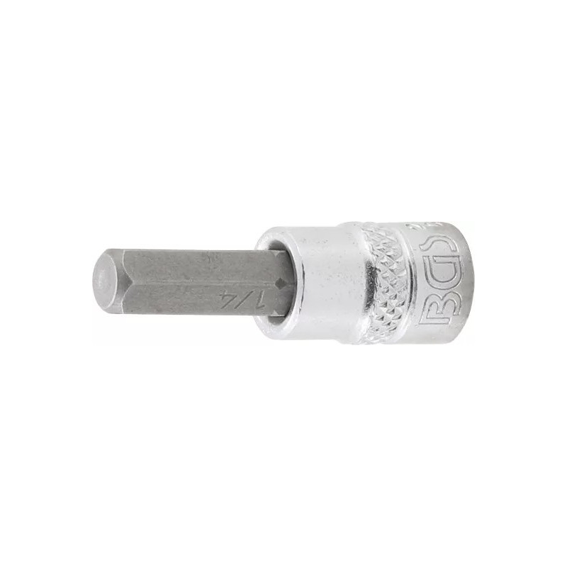 Douille à embouts | 6,3 mm (1/4") | six pans intérieurs 1/4" Douille à embouts | 6,3 mm (1/4") | six pans intérieurs 1/4"