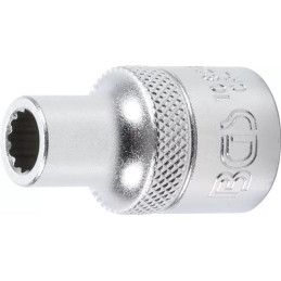 Douille pour clé, douze pans | 12,5 mm (1/2") | 8 mm