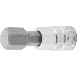 Douille à embouts | 6,3 mm (1/4") | six pans intérieurs 3/8"