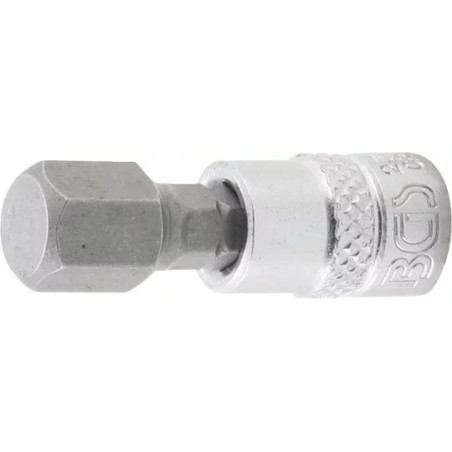 Douille à embouts | 6,3 mm (1/4") | six pans intérieurs 3/8"