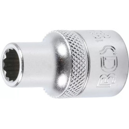 Douille pour clé, douze pans | 12,5 mm (1/2") | 9 mm