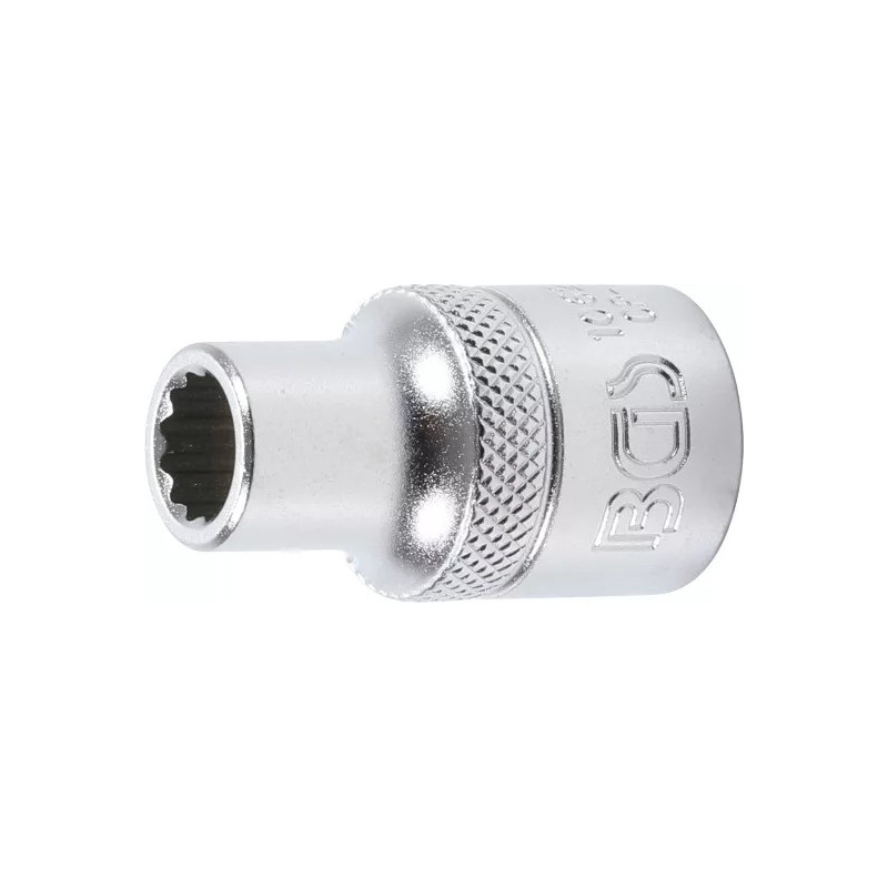 Douille pour clé, douze pans | 12,5 mm (1/2") | 9 mm Douille pour clé, douze pans | 12,5 mm (1/2") | 9 mm