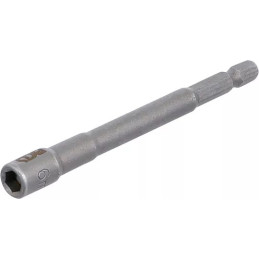 Douille à choc, six pans, extra longue | pour perceuses | 6,3 mm (1/4") | 6 mm