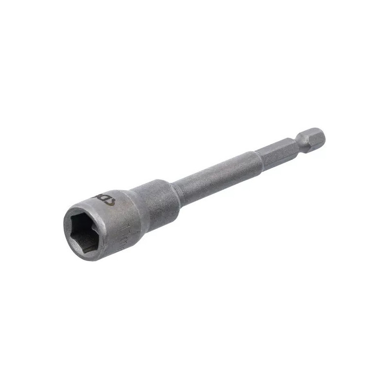 Douille à choc, six pans, extra longue | pour perceuses | 6,3 mm (1/4") | 11 mm Douille à choc, six pans, extra longue | pour perceuses | 6,3 mm (1/4") | 11 mm