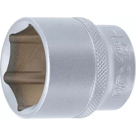Douille pour clé, six pans | 12,5 mm (1/2") | 1.1/4 »