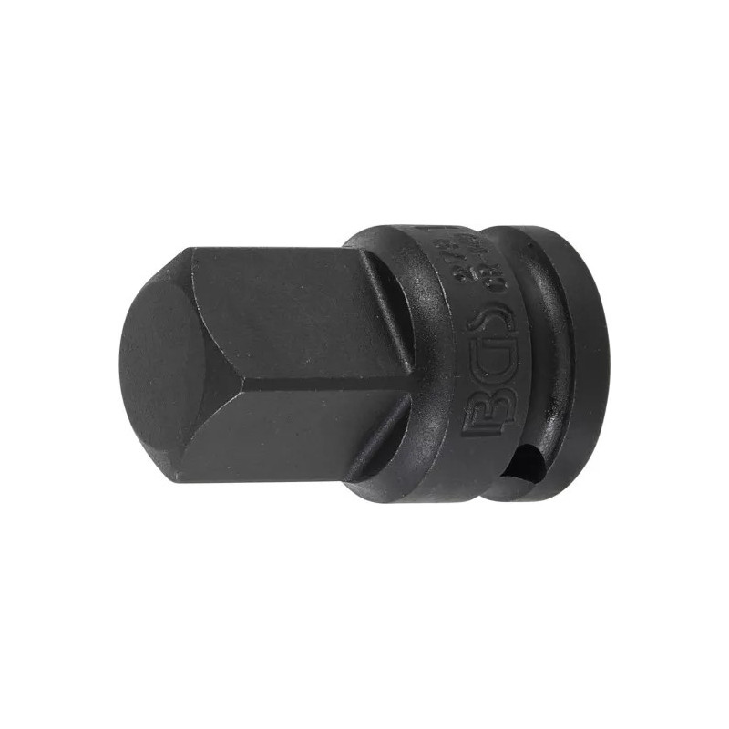 Adaptateur de clé à douille à choc | femelle 12,5 mm (1/2") - mâle 20 mm (3/4") Adaptateur de clé à douille à choc | femelle 12,5 mm (1/2") - mâle 20 mm (3/4")