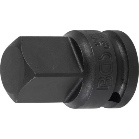 Adaptateur de clé à douille à choc | femelle 12,5 mm (1/2") - mâle 20 mm (3/4")