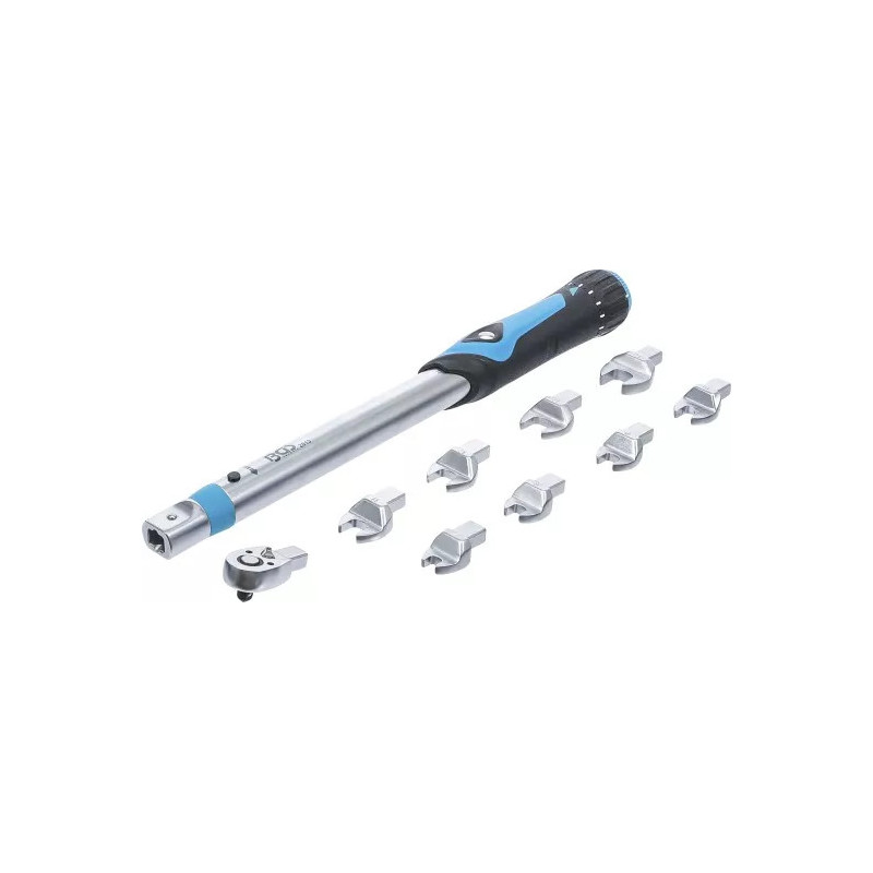 Jeu de clés dynamométrique | 6,3 mm (1/4") | 10 - 50 Nm | 10 pièces Jeu de clés dynamométrique | 6,3 mm (1/4") | 10 - 50 Nm | 10 pièces