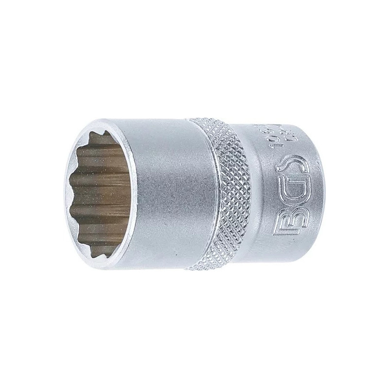 Douille pour clé, douze pans | 12,5 mm (1/2") | 19 mm Douille pour clé, douze pans | 12,5 mm (1/2") | 19 mm
