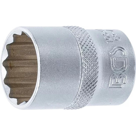 Douille pour clé, douze pans | 12,5 mm (1/2") | 21 mm