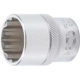 Douille pour clé, douze pans | 12,5 mm (1/2") | 22 mm