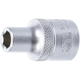 Douille pour clé, six pans | 12,5 mm (1/2") | 8 mm