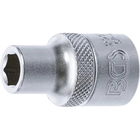Douille pour clé, six pans | 12,5 mm (1/2") | 9 mm