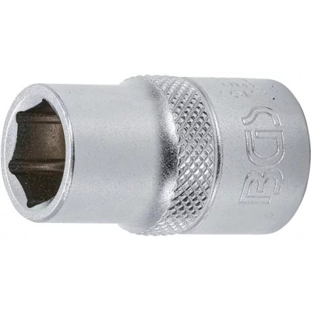 Douille pour clé, six pans | 12,5 mm (1/2") | 13 mm