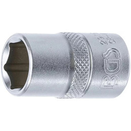 Douille pour clé, six pans | 12,5 mm (1/2") | 15 mm