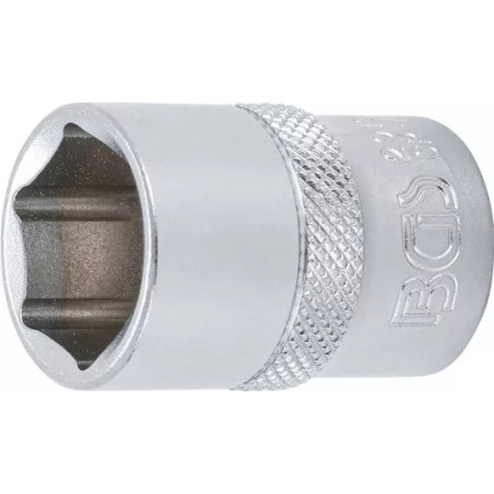 Douille pour clé, six pans | 12,5 mm (1/2") | 19 mm