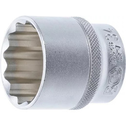 Douille pour clé, douze pans | 12,5 mm (1/2") | 34 mm