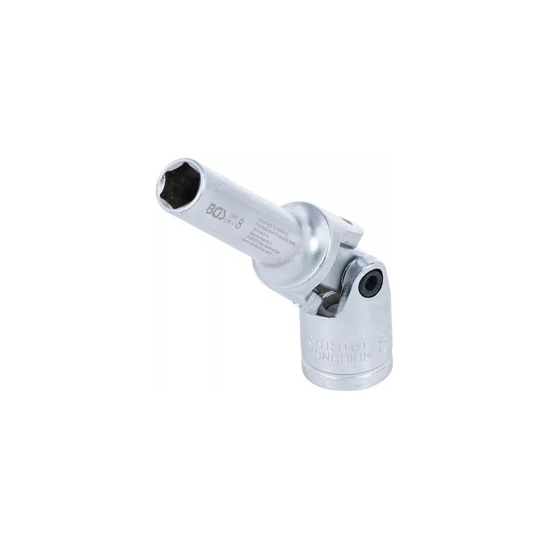 Douille articulée de bougie hexagonales | 10 mm (3/8") | 8 mm Douille articulée de bougie hexagonales | 10 mm (3/8") | 8 mm