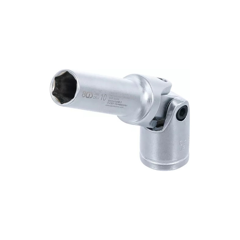 Douille articulée de bougie hexagonales | 10 mm (3/8") | 10 mm Douille articulée de bougie hexagonales | 10 mm (3/8") | 10 mm