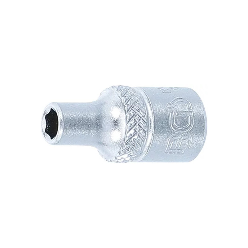 Douille pour clé, six pans | 6,3 mm (1/4") | 5/32"