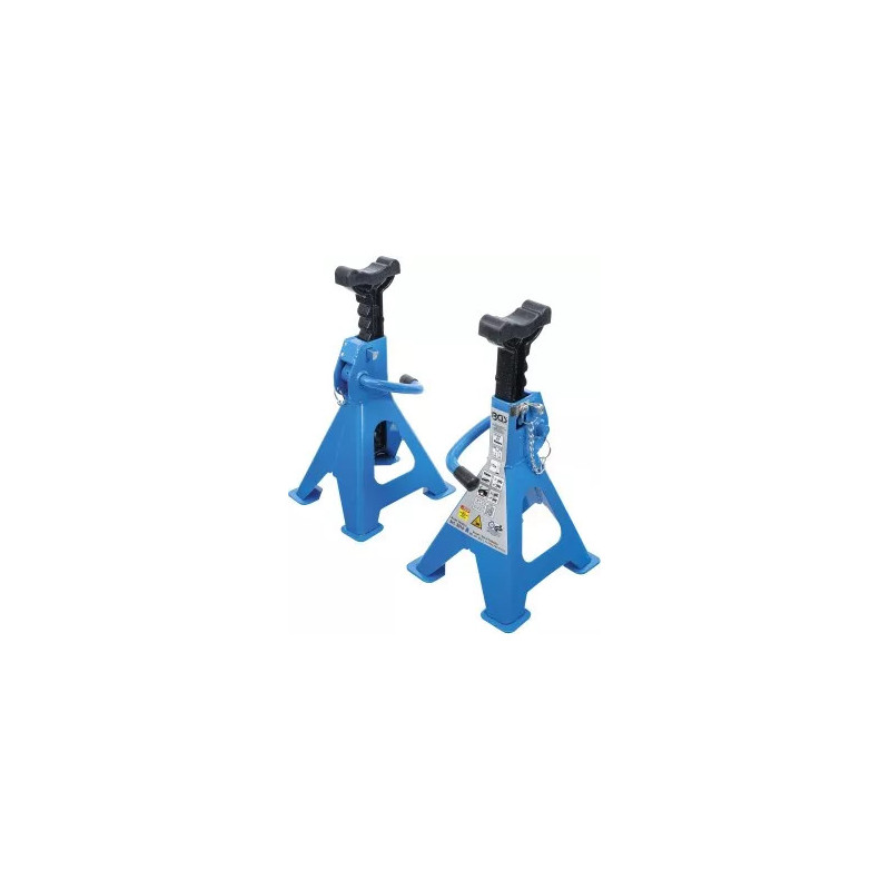 Chandelles | charge 2000 kg / paire | course 268 - 418 mm | 1 paire Chandelles | charge 2000 kg / paire | course 268 - 418 mm | 1 paire