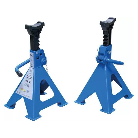 Chandelles | charge 6000 kg / paire | course 382 - 600 mm | 1 paire