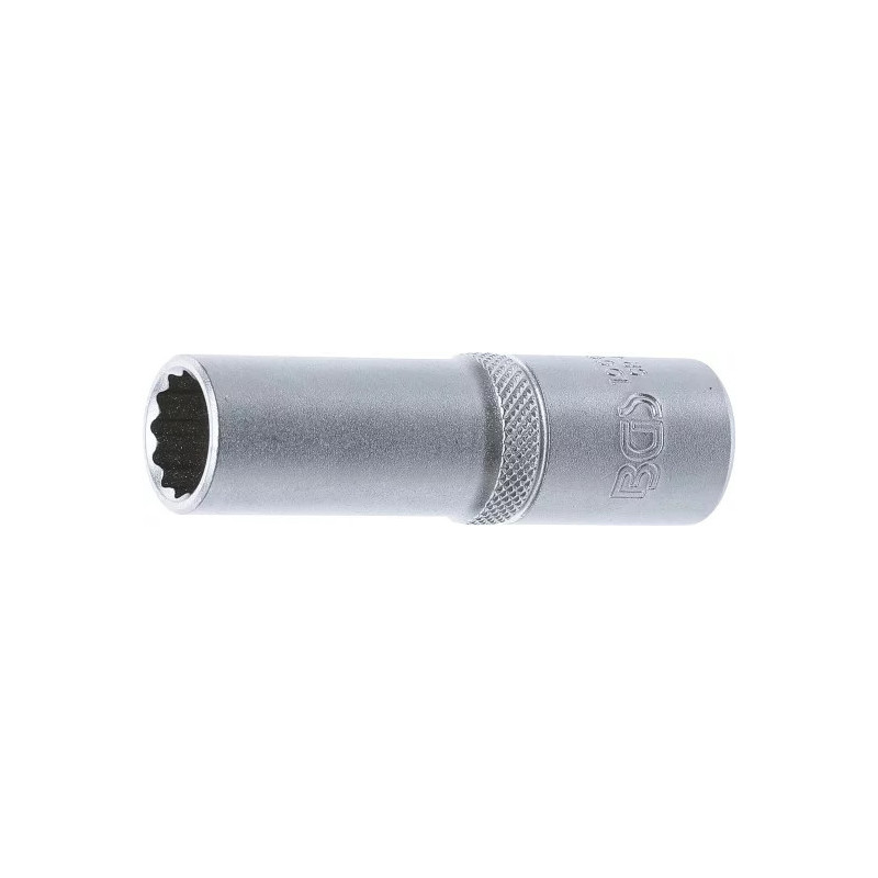 Douille pour clé, douze pans, longue | 12,5 mm (1/2") | 14 mm Douille pour clé, douze pans, longue | 12,5 mm (1/2") | 14 mm