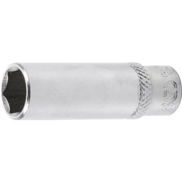 Douille pour clé, six pans, longue | 6,3 mm (1/4") | 7/16"
