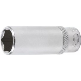Douille pour clé, six pans, longue | 6,3 mm (1/4") | 1/2"